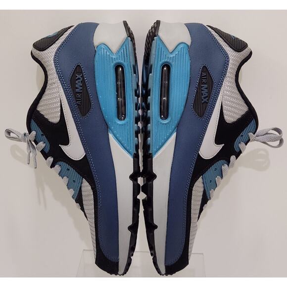 Nike Air Max 90 Essential Squadron Blue Wolf Grey 537384-414 Mens Sz 12 main image 4